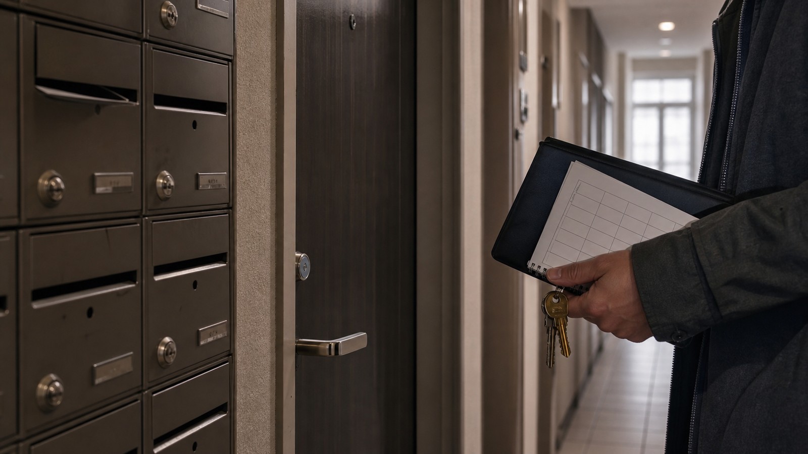 Property manager using a lease renewal workflow