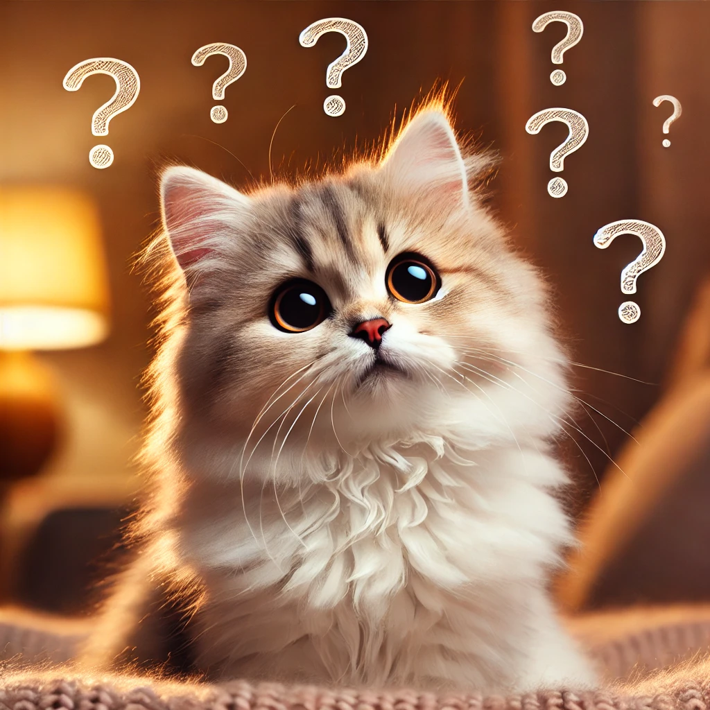 confused cat