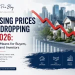 housing prices are dropping